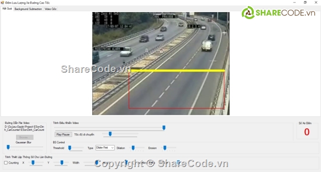 C#,vehicle counting,đồ án c#,nhan dang ki tu,Nhận dạng xe ô tô,đếm số lượng xe